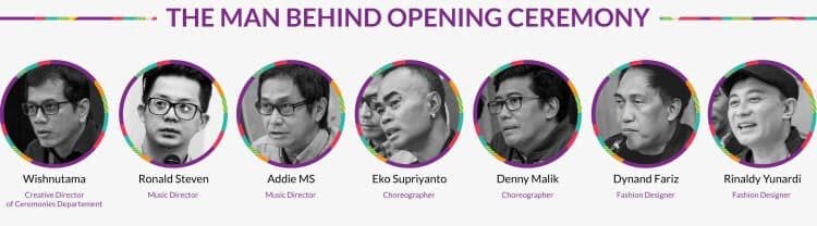 Salut buat orang2 keren ini...

#OpeningCeremonyAsianGames2018