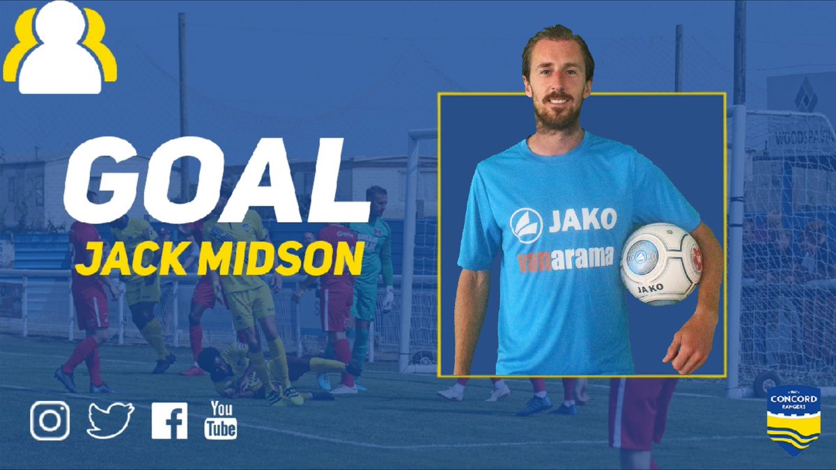 ConcordRangers's tweet photo. GOALLLLL!!! WHAT A STRIKE BY JACK MIDSON! He strikes one from outside the box into the corner of the net, a rocket of a strike...
(3-0)
#CONHUN https://t.co/IQRXmFreMT