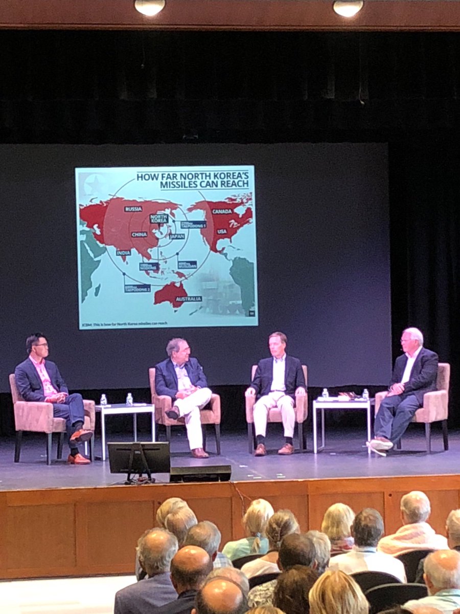 KentPresents's tweet image. Chris Hill, Nicholas Burns, David Sanger, and John Park agree that diplomacy was the right approach to our North Korea conflicts, but it was a missed opportunity...