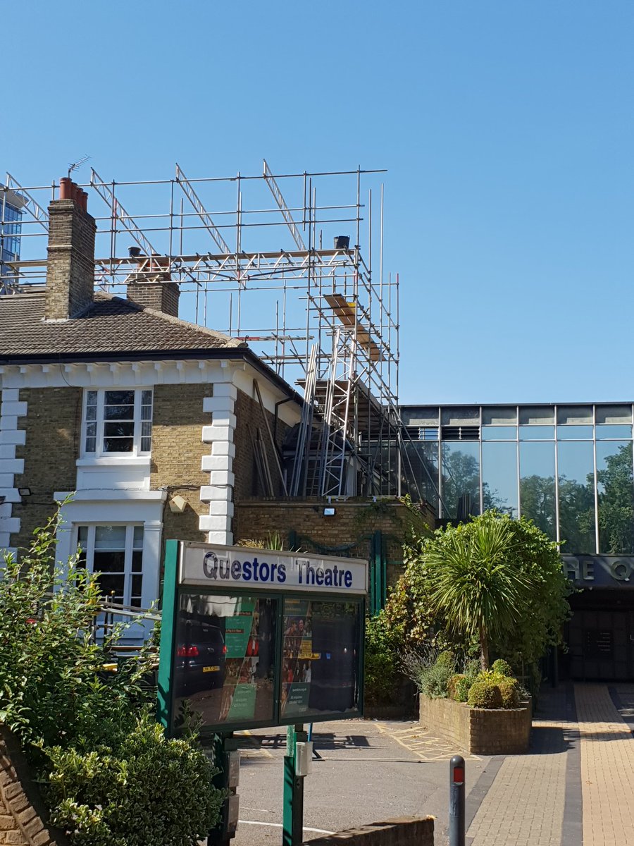 DyeMagScaffLtd's tweet photo. Nearly ready for sheeting out๐ช๐๐
#TempRoof #Scaffolding https://t.co/NuUsM8yw2E