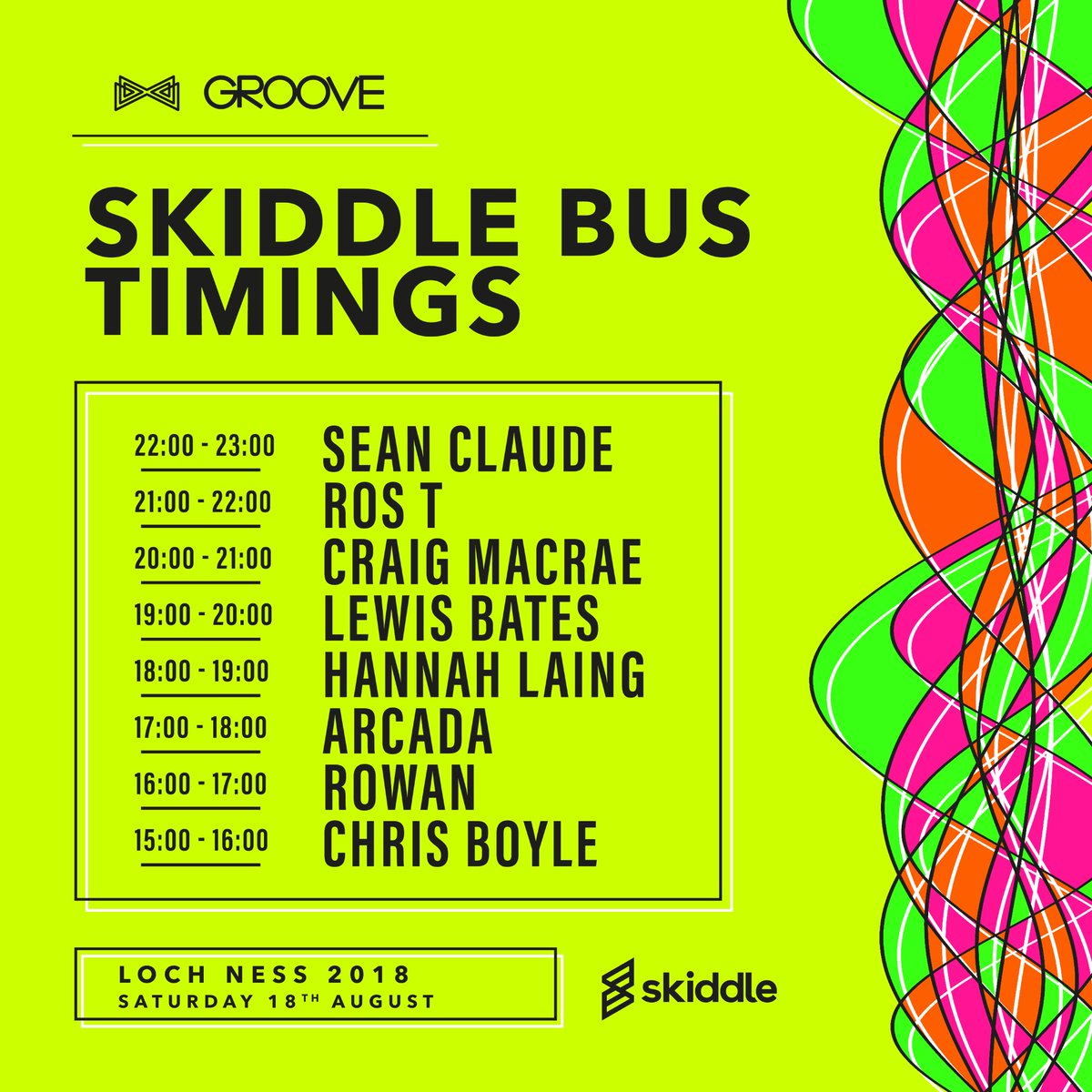 🔥🔥 Today is the day! 🔥🔥

Still few tickets available via Skiddle: bit.ly/2i4bcOm 
Ironworks Venue Box office
North Designerwear 
+ on the Gate. Cash Only! 

#GrooveLochNess #Groove18