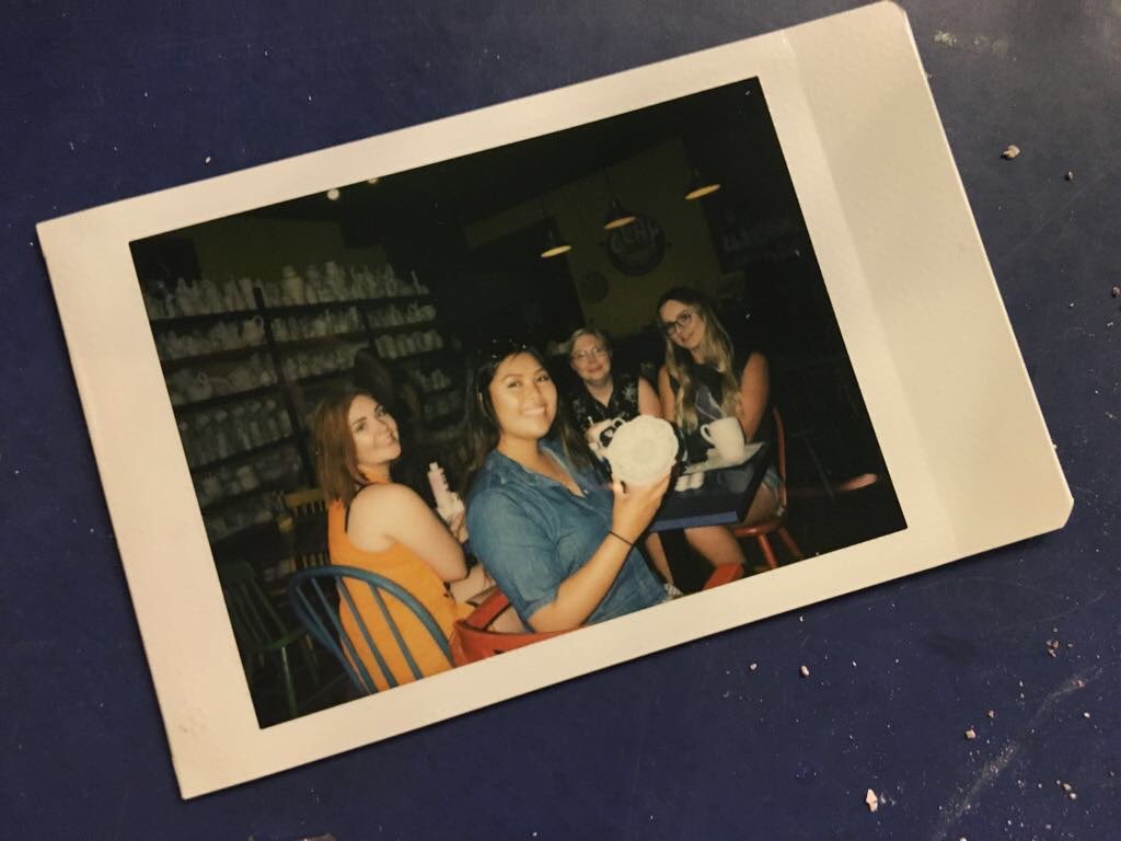 XrayNatalie's tweet image. After work activity this week was at Clay Cafe! Stress relieving &amp;amp; great fun bringing handmade gifts home🇨🇦
#ClayCafeHalifax #claycafe #GroupActivity #Creative #Canada #WorkExchange