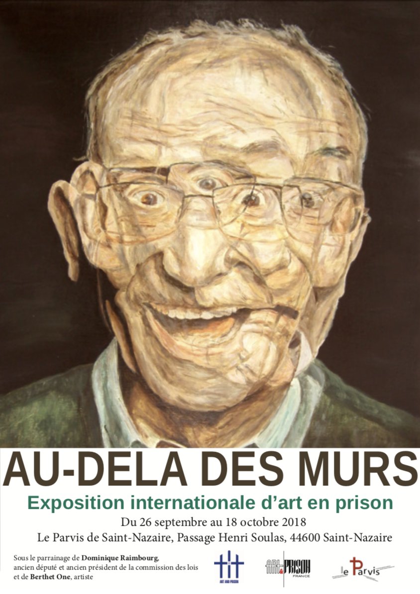 Three exhibitions will take place in France in the next few months: 09/26 - 10/18, in Saint-Nazaire, 10/22-11/11, in Paris, 11/21-30, in Strasbourg. 40 works of the past art contests will be shown: art-et-prison.fr/agenda