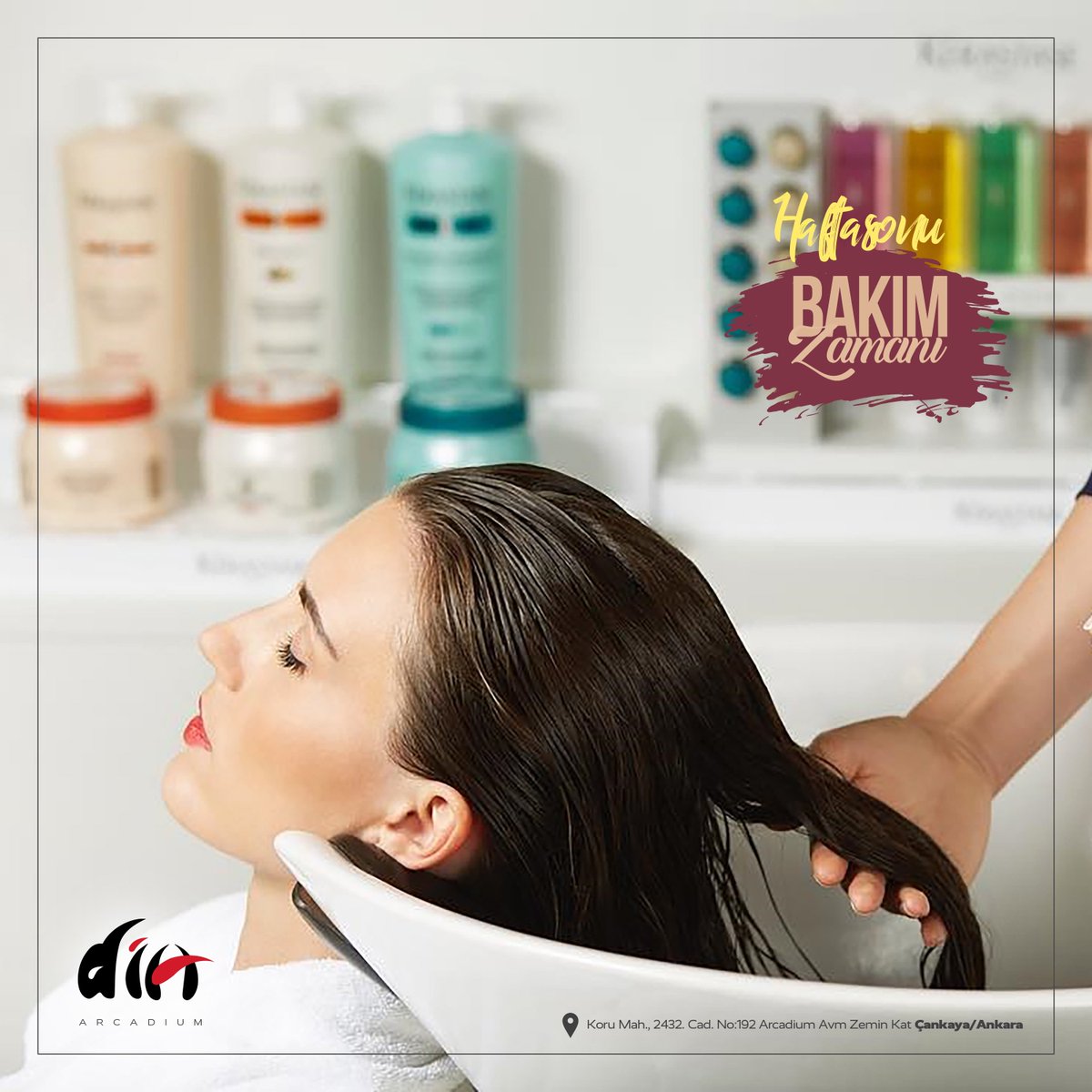 Haftasonu bakım zamanı!

Bayrama sağlıklı saçlarla girmek için Dia Kuaför Arcadium'un saç uzmanlarından randevunuzu hemen alın.