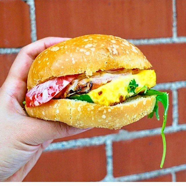 jbchang's tweet photo. If we took all the egg sandwiches we have made over the years and lined them up end to end they would reach to the moon and back. π π«π #notanexactcalculation #butprobablyprettyclose #hamorbacon #eggsouffle #secretsauce #itshomemadedijonnaise #notsecrβ¦ https://t.co/Rh6H0t4uyE https://t.co/9XLOIHR4Ia