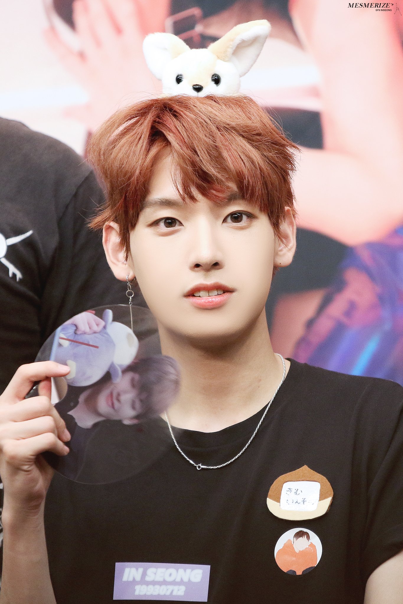 MESMERIZE💫 on Twitter: "180817 합정 부채든 요정💕💕 #SF9 #인성 #김인성 #INSEONG #インソン