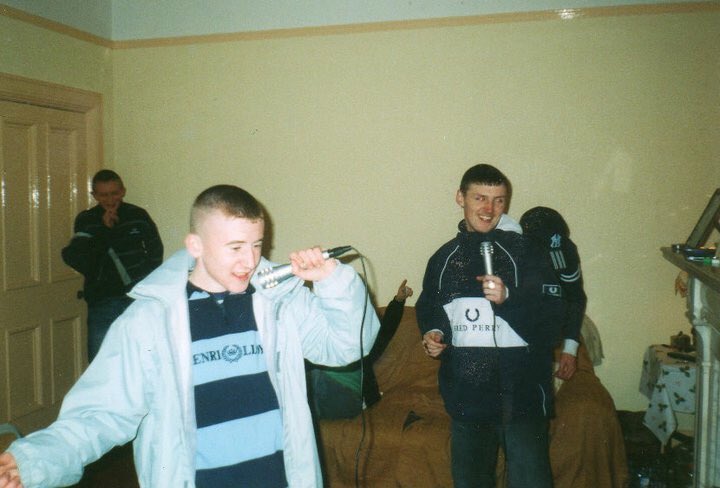 cotterillgary's tweet image. Like to wish my friend @paddyb_ireland good luck ☘️ for tonight I’ve a feeling Ders goin to be plenty of this tonight 😂 🎵 🎶