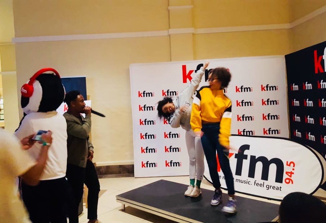 KFMza's tweet photo. The energy outside the Arena is just as electrifying as inside ⚡️
We have an awesome Kfm 94.5 vibe spot here at #HighSchoolJam 🎉
Come out, have a dance off with Rocket and you could win some amazing prizes 🎫
#KfmLovesHSJ #KfmLife #HSJ2018 https://t.co/Ob9qEPoLkZ