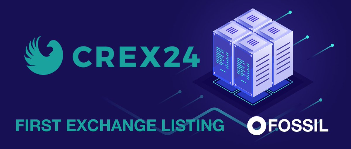 FOSSILPlatform's tweet image. We are now live on CREX24!🚀

✅BUY #FOS NOW: crex24.com/exchange/FOS-B… …
