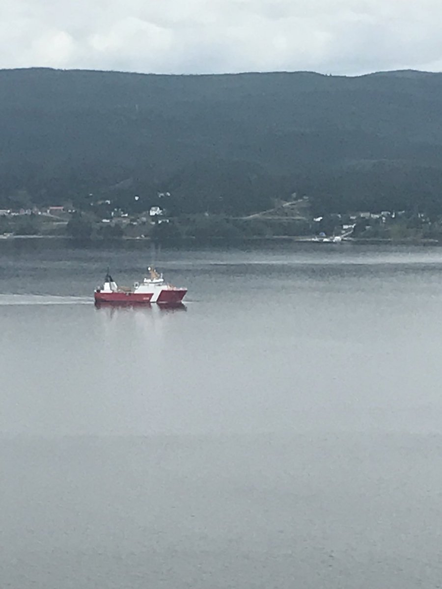 NLWildlife's tweet image. Nice to see the #Teleost headed into the port of #CornerBrook, #Newfoundland &amp;amp; #Labrador this morning. @DFO_NL @CCGAtlantic #nlwx #nltraffic