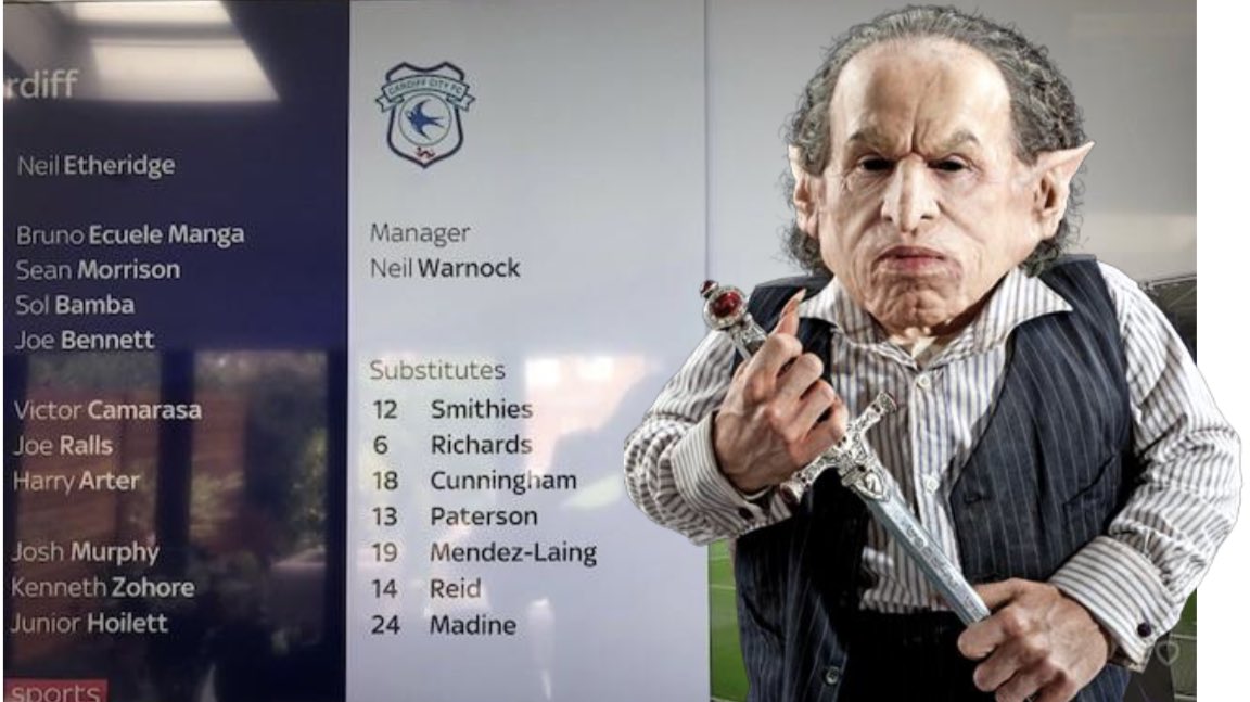 aj_mackinnon's tweet image. Team news for today’s early kick off #CARNEW