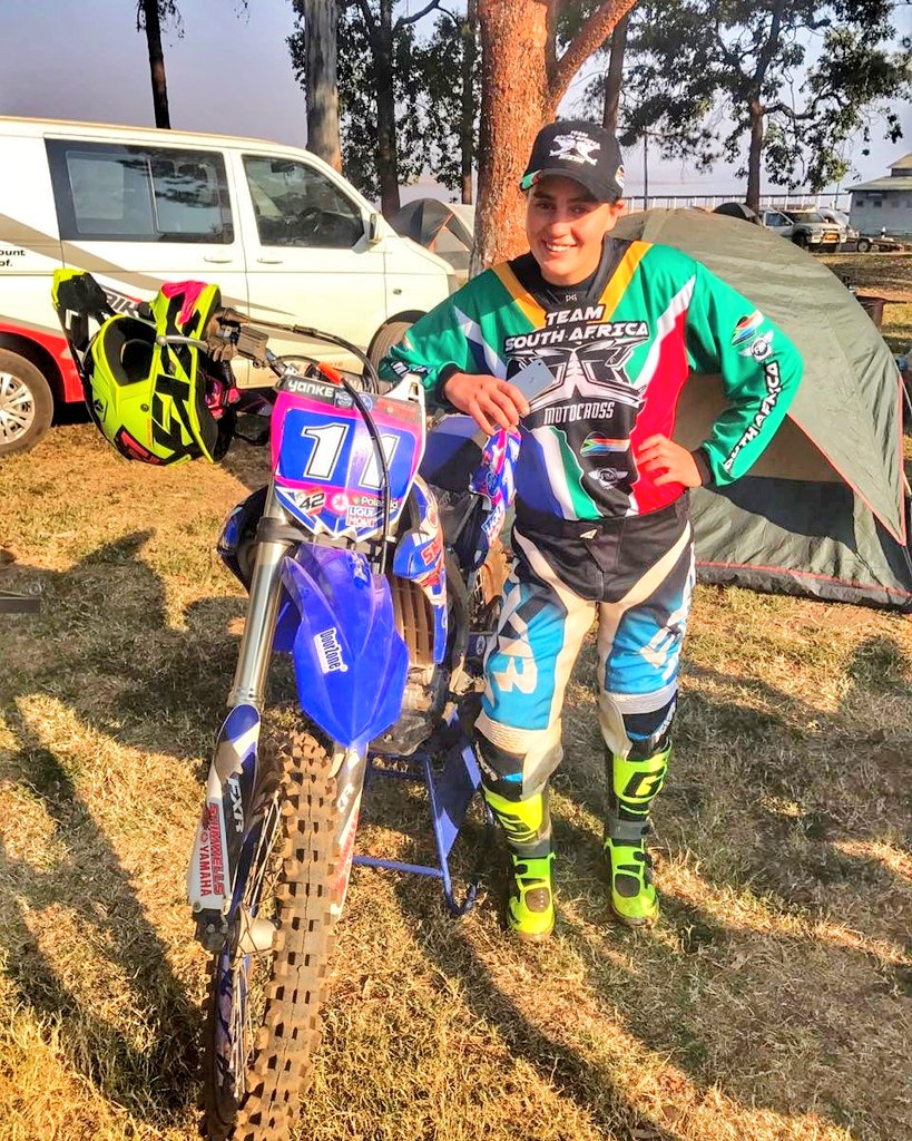 XhaleXtreme's tweet photo. Good luck to our athlete @yankepieterse riding for South Africa at #MXOAN in Zambia βπ»ππ»π₯ππ»ππ»#xhalextreme #fxrmoto #dirtbike #mxchamps #mx #motocross #racelife #motolife #raceready #racinglife #mxlife #southafrica #zambia #yamaha #blucru #championships #thisismoto https://t.co/8wVObiksFW