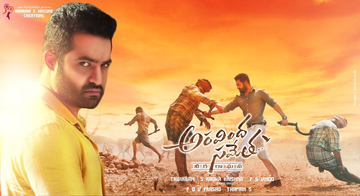 YTNTRFans's tweet photo. Fan made edit 👌👌
@tarak9999 😎😎

#AravindhaSametha #AravindhaSamethaTeaser https://t.co/4uKuPTz4QC
