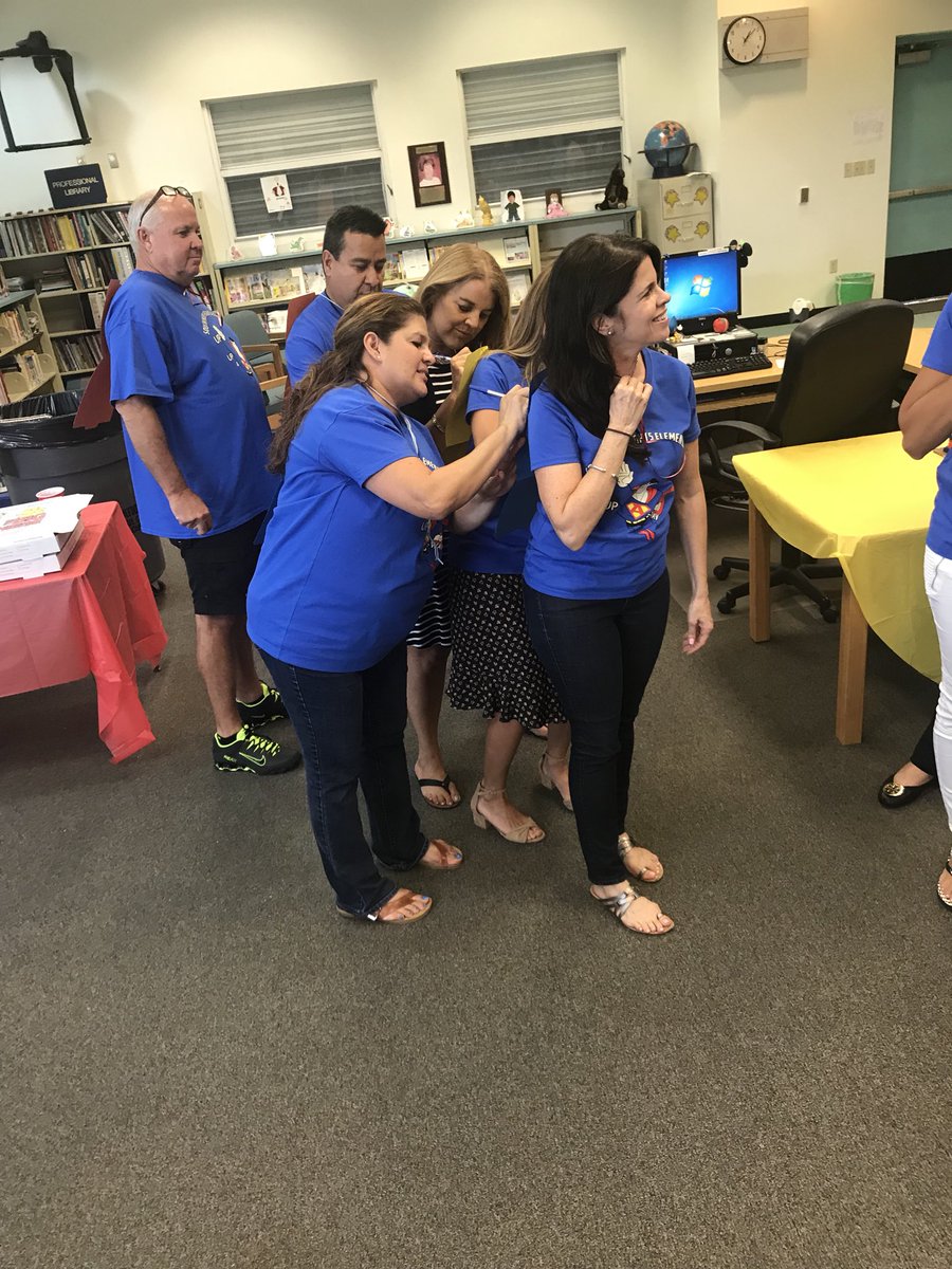SMHeightsElem's tweet photo. South Miami Heights Elementary School “Back to School” Team Building Activity: “Pat on the Back!” Our teachers loved it! We all could use a little encouragement!
#TEAMBUILDING
#South
#MyTeachersAreAmazing
#Encouragingoneanother https://t.co/dc8xMMccFF