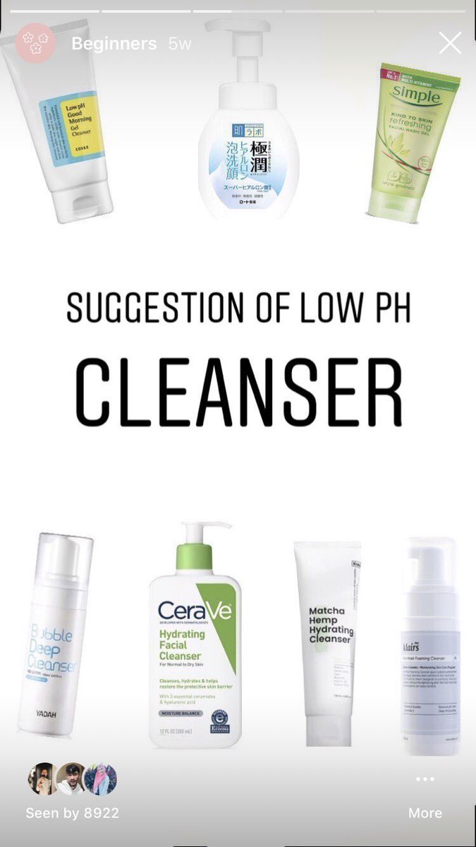 face wash with low ph
