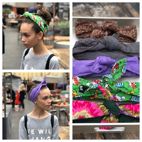 How cute is the lovely Poppy modelling my new headbands all handmade by me <a href="/altrinchammkt/">Altrincham Market</a>