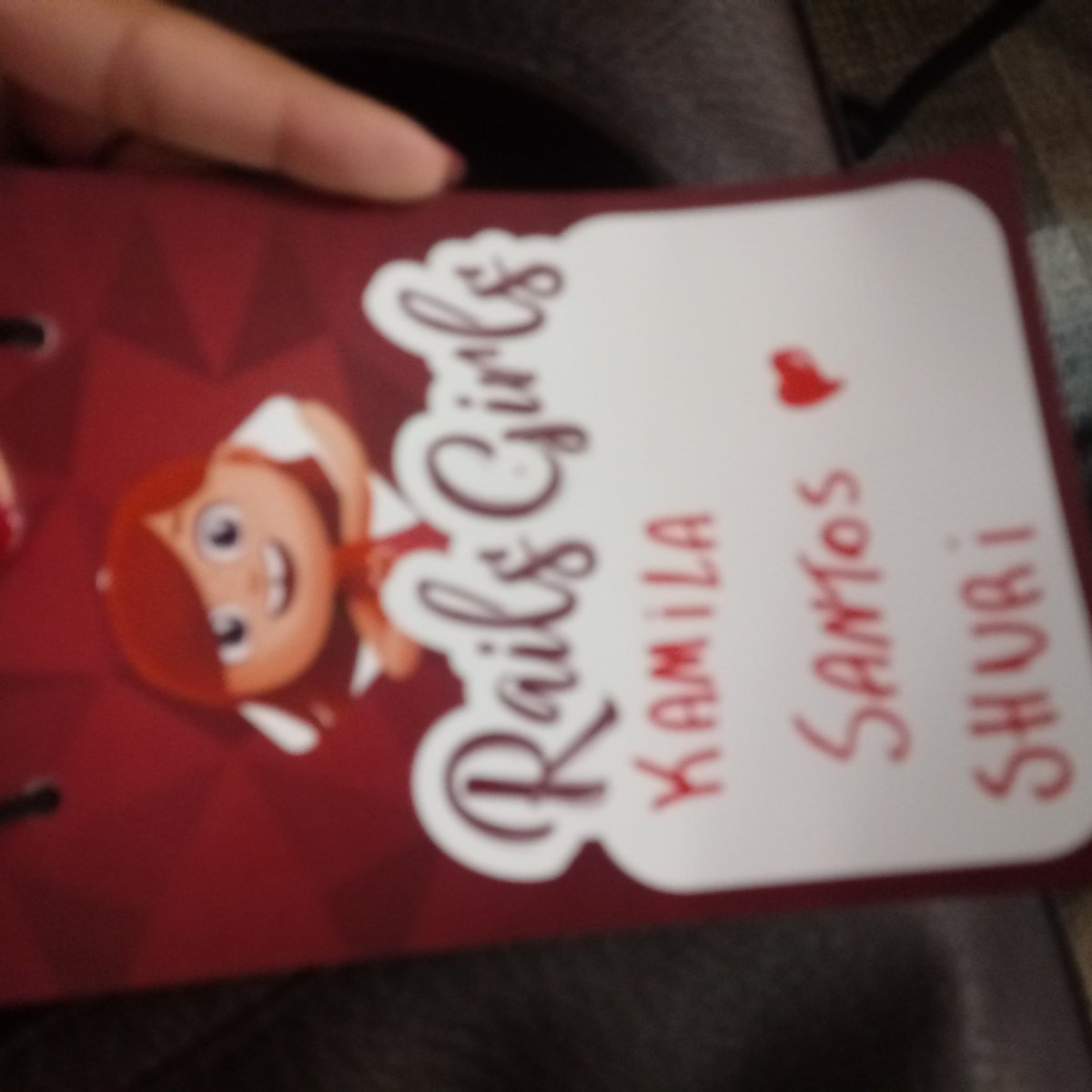 kamila_code's tweet image. #RailsGirlsSP #VamosJuntas #CodandoJuntas #womenintech