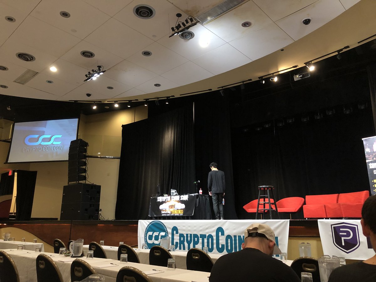 cryptocock01's tweet photo. #CryptoCoinCon excited for my first crypto conference! $btc $eth https://t.co/Mvja4iurmd