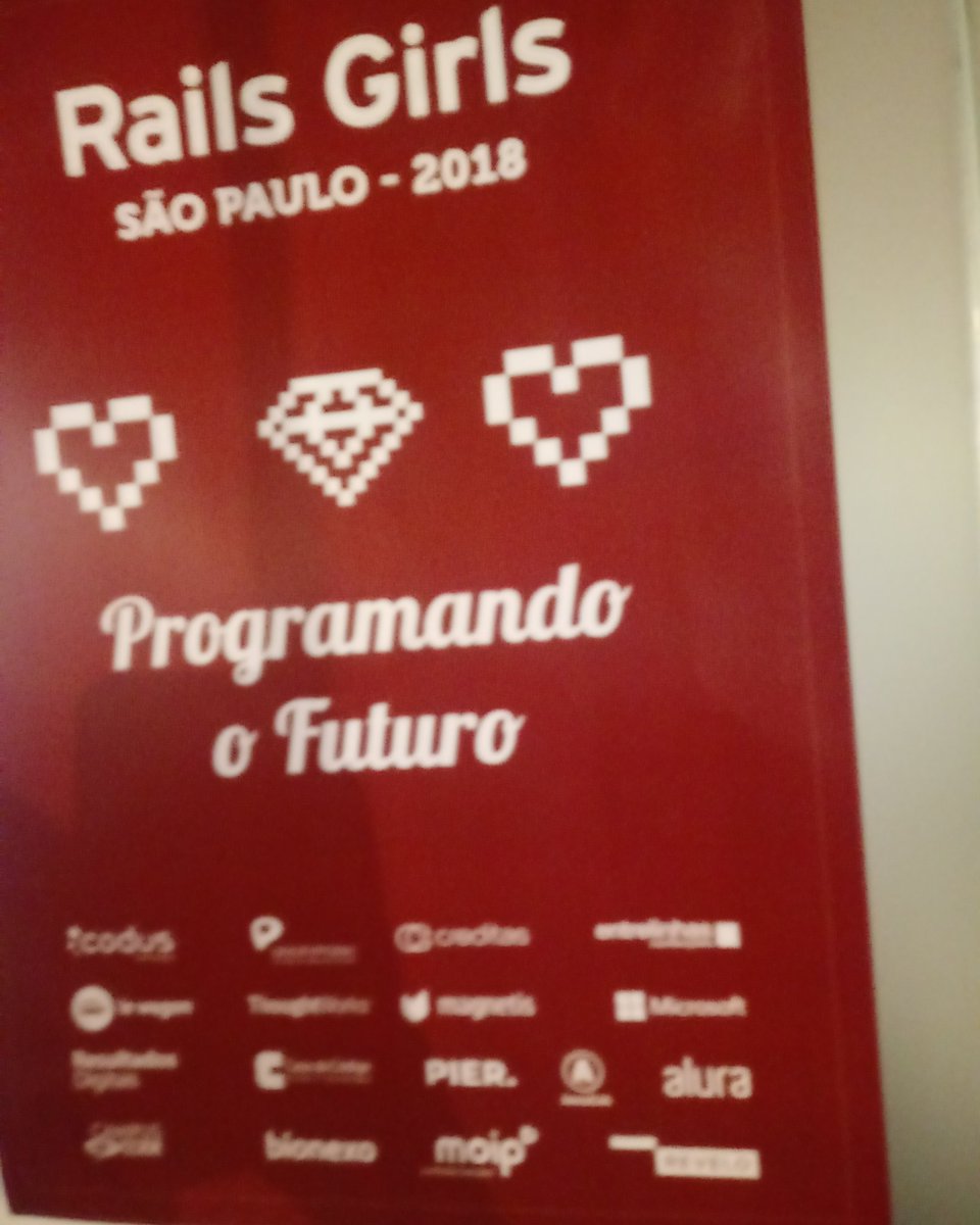 kamila_code's tweet image. #RailsGirlsSP #CodandoJuntas