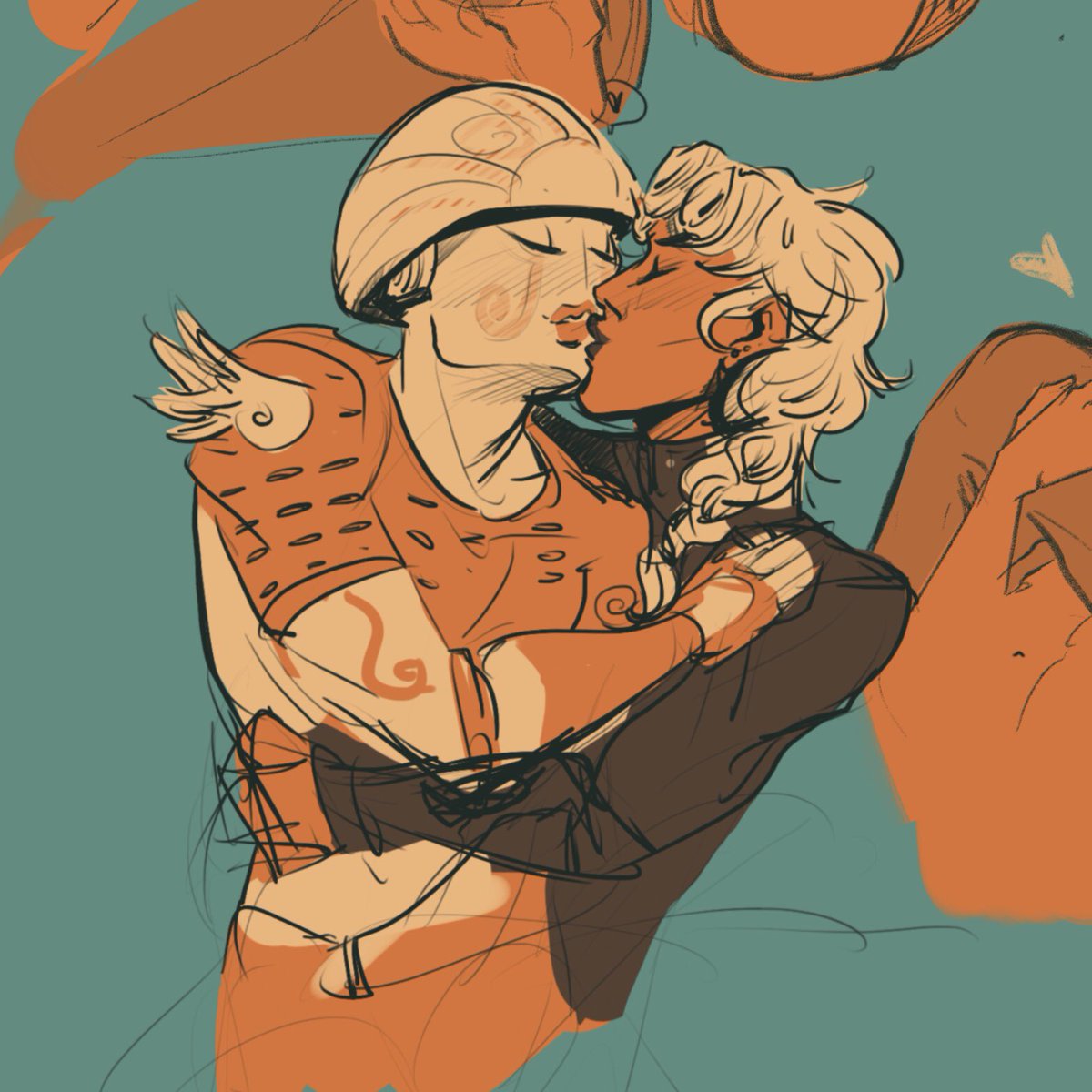 Those latest previews with Giorno and Gold Experience had me feeling some type of way tho 😭❤️ #standcest #jjba