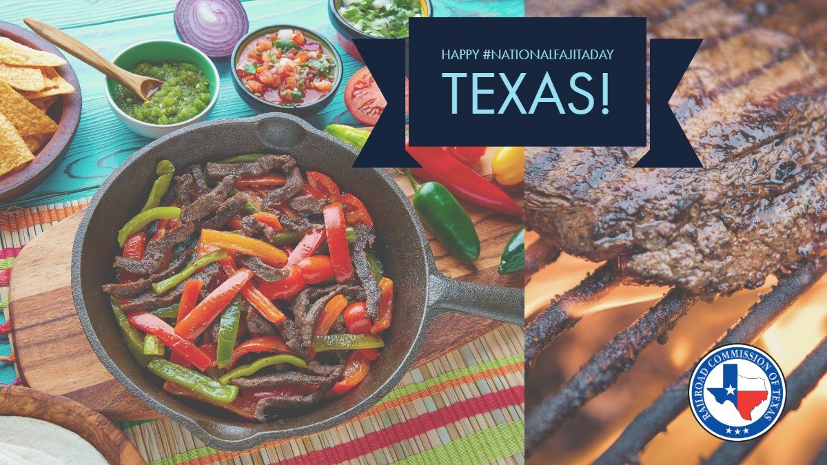 txrrc's tweet photo. Fire up the grill, #Texas. It’s #NationalFajitaDay!
#TxBeef #PropaneSafety https://t.co/dx5Y44XGpe