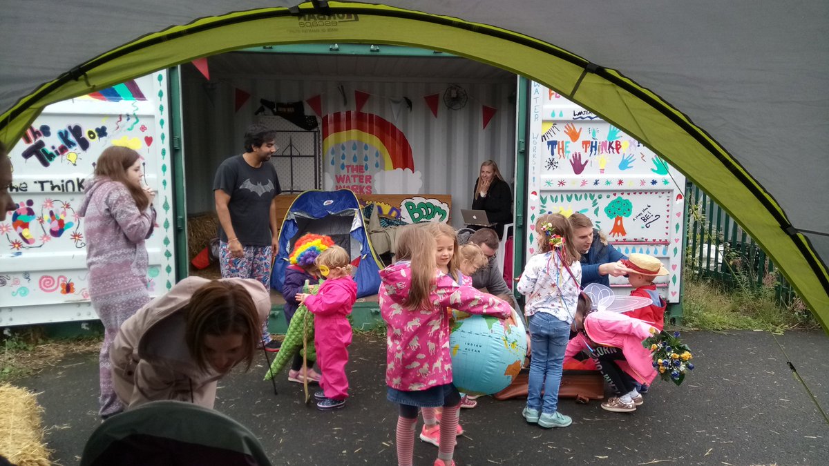 Great to have <a href="/ScottishYT/">ScottishYouthTheatre</a> come and perform at Water Works. Great show, fun n games and lots of laughs