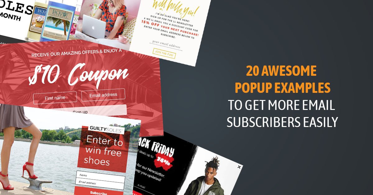 OptiMonk1's tweet photo. Here's 20 real popup examples for email list building: https://t.co/0aEsmL60tZ #Email #Emaillist #Popup #OnsiteMessages #Optimonk #Marketing #Digitalmarketing https://t.co/IOwtfdcNUM