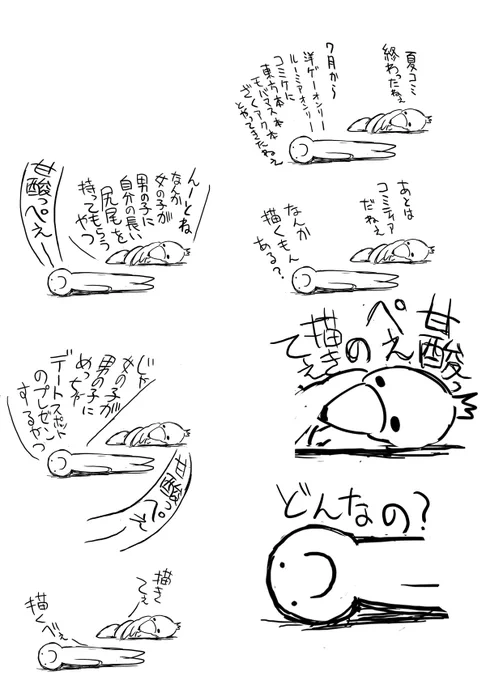 明日のComitiaに向けての意気込みです。 