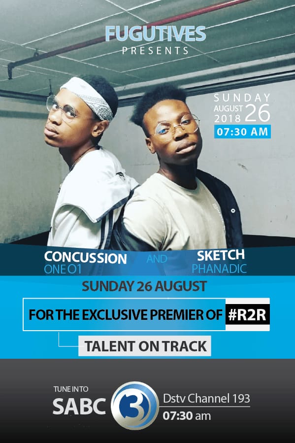 Catch Me on SABC 3 With my Brother Concussion 101 For the Premier of our Hit Song #R2R 🔥‼️📣Alert The Nation 😤 Retweet ‼️#Letthekidswin