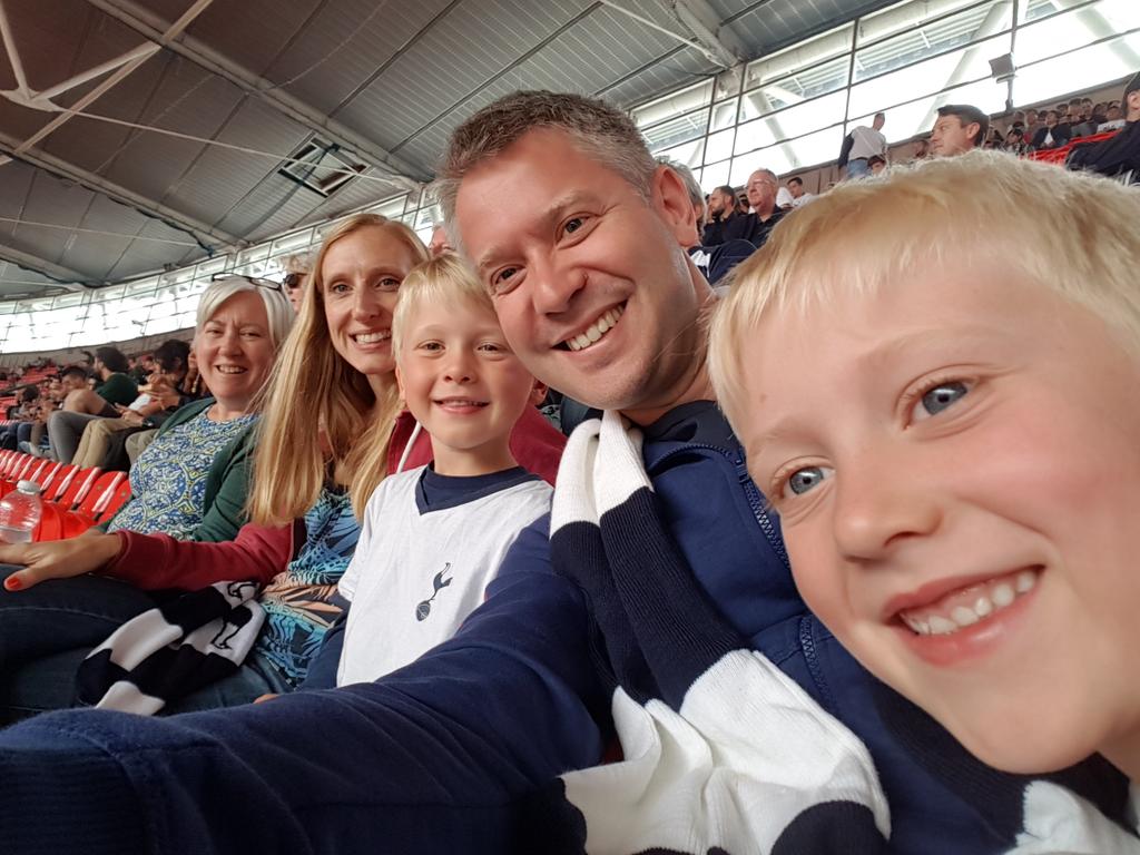 First spurs match for Isaac! #COYS