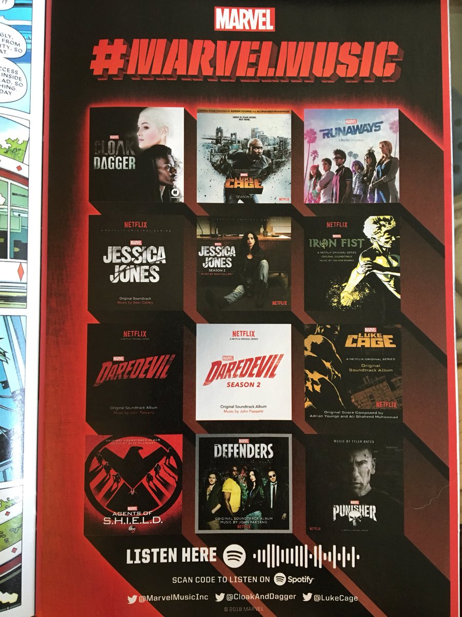 RetconX's tweet image. Some people read comics and dream about one day writing or drawing their favorite heroes. I dream about composing 🎶 for them.