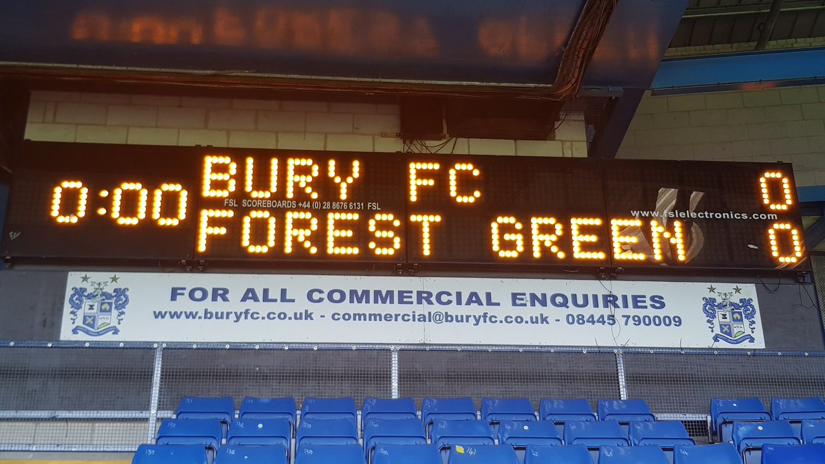 Bury Football Club tweet media