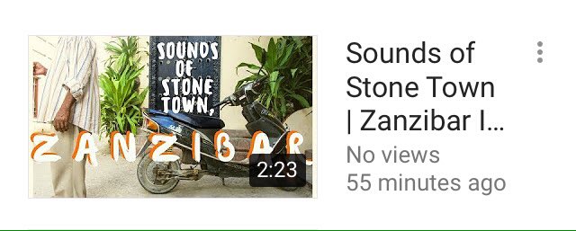 Sounds of #StoneTown Zanzibar 

// youtu.be/_IkLUY0f4wg //

#BTravelBloggers @KenyanYoutubers @youtubersofsa #Zanzibar #SzB2018 @sautizabusara #AfricanFestivals