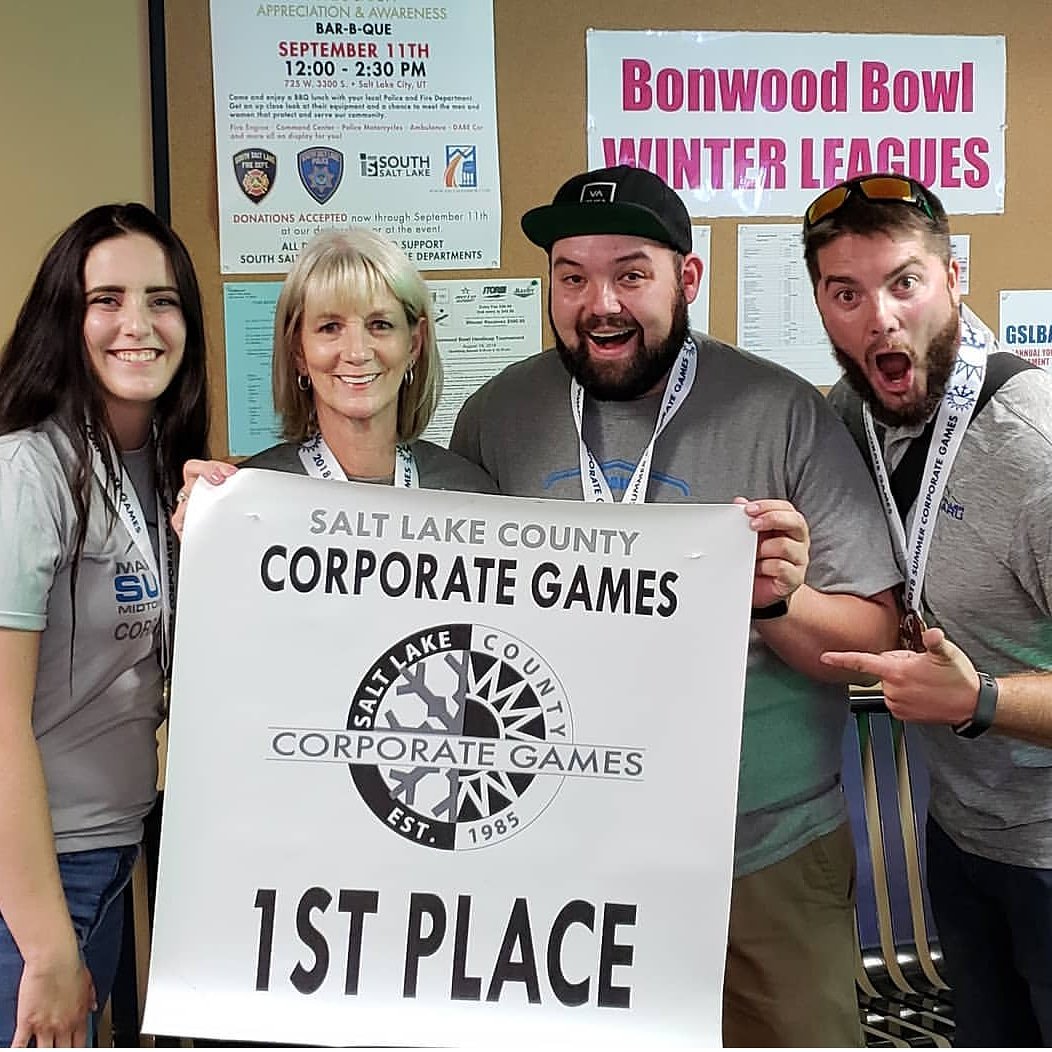 mmsubaru's tweet photo. We won first place in bowling!🥇🥇 #CorprateGames #MarkMillerSubaru https://t.co/k1Fw6Pxi0J