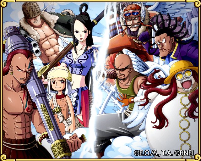 Found a Transponder Snail!
Battle rages in Upper Yard! Shandians vs. "Kami"!
bnent.jp/optc-den2e/ #TreCru