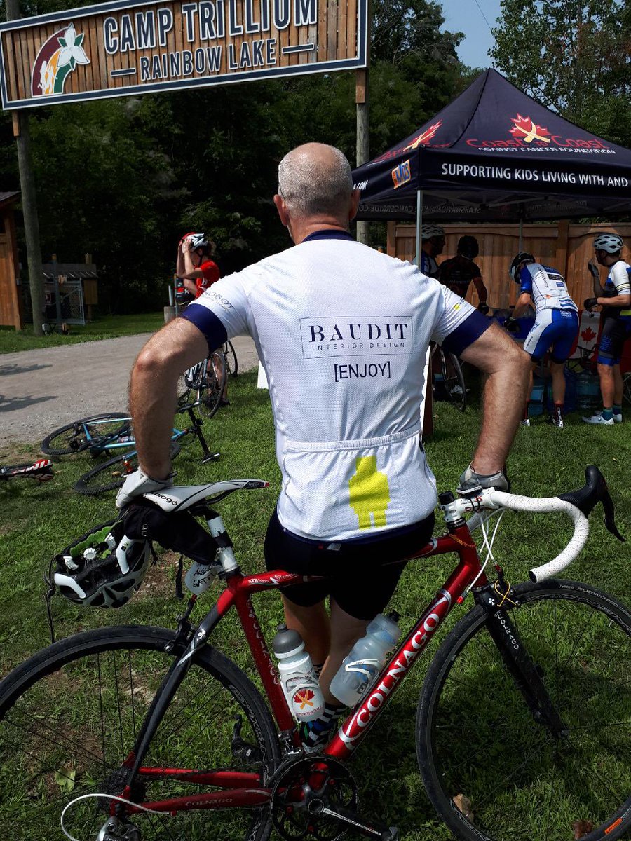 At <a href="/CampTrillium/">Camp Trillium</a> for lunch onthe <a href="/tourforkids/">Tour for Kids</a>  - 40k to go! #rideforkids #ChildhoodCancer #childhoodcancerawareness
