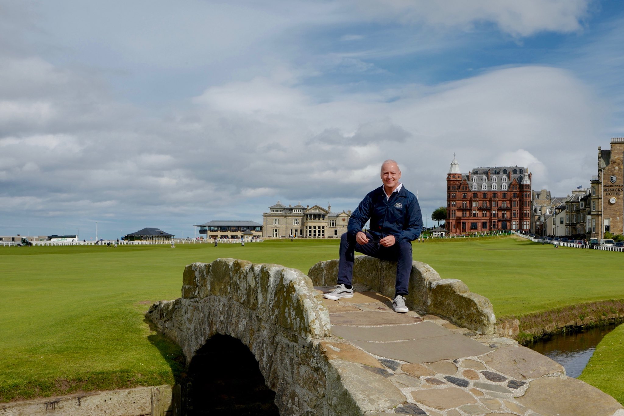 Jim White on Twitter "Treading in the footsteps of golfing legends
