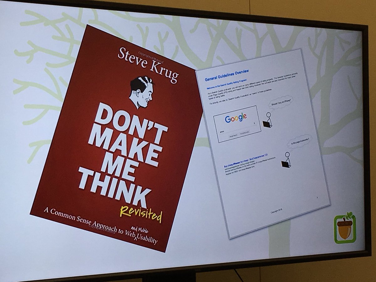 Wanna get as close to knowing the Google algorithm as possible?  Read the Google General Guidelines Overview. <a href="/ReliableAcorn/">Reliable Acorn 🌱 🌿 🌳</a> #WCAVL