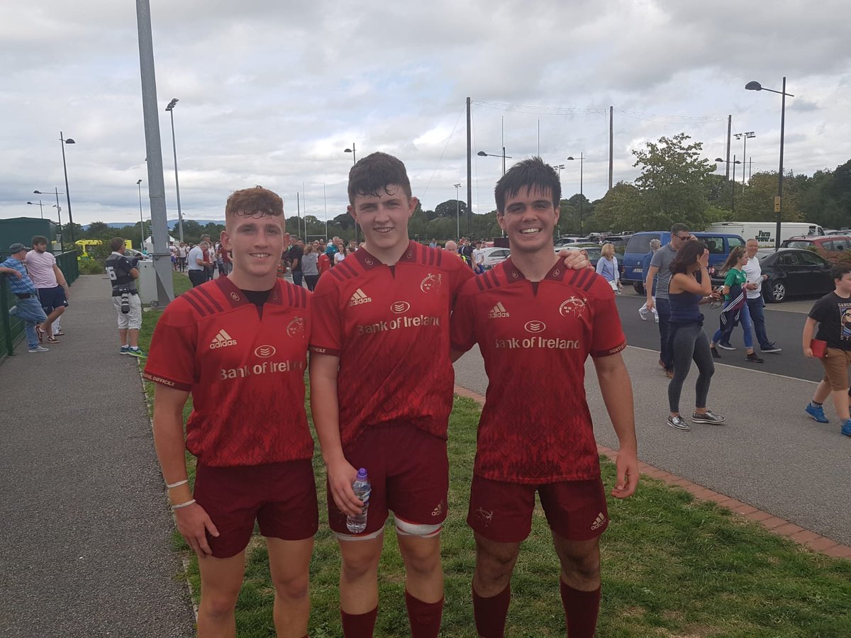 CBSNenagh's tweet photo. Congratulations to Dylan, Jack and Conor who all started for Munster U18 clubs, in a 32-10 victory over Ulster in the inaugural interpro festival at UL today. https://t.co/yLQz5R3ySM