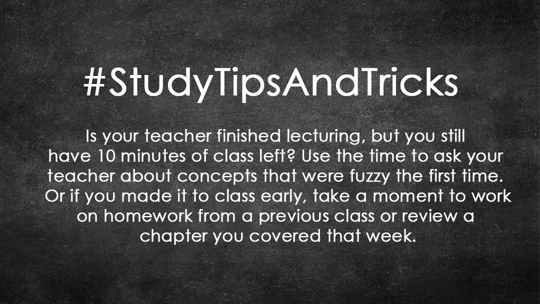 westcoastui's tweet image. #StudyTipsAndTricks: Use Your Class Time Wisely
#BackToSchool