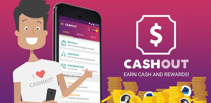 I just earned 3691 Coins on CashOut! Download CashOut and enter Referral Code KHYJ29KM to win 50 Coins<a href="/tag/featureme"class="tags"><span>#featureme</span></a>