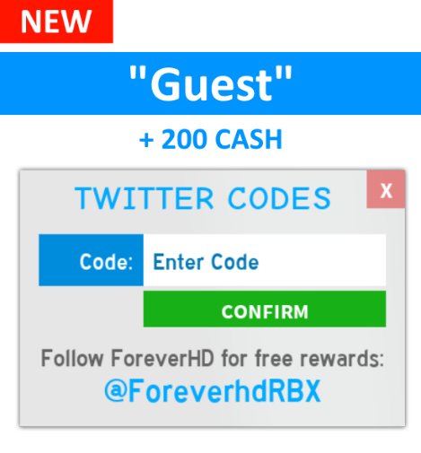 Foreverhd On Twitter New Code For Guest World Enter - how to enter as a guest in roblox