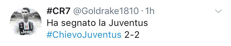 Goldrake1810's tweet photo. Le mie esultanze sui 3 gol dei NOSTRI a Verona col Chievo...
Noti qualcosa? 😏 @bianco_nera_ 
#CHIJUV 
#ChievoJuve 
#ChievoJuventus https://t.co/ceCcQePXst