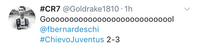 Goldrake1810's tweet photo. Le mie esultanze sui 3 gol dei NOSTRI a Verona col Chievo...
Noti qualcosa? 😏 @bianco_nera_ 
#CHIJUV 
#ChievoJuve 
#ChievoJuventus https://t.co/ceCcQePXst