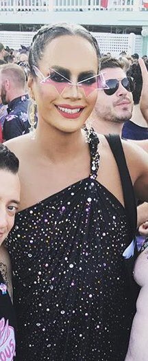 rajaasmiling's tweet image. Miss Raja living her best life in Provincetown