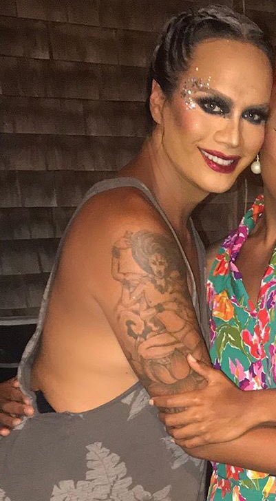 rajaasmiling's tweet image. Miss Raja living her best life in Provincetown