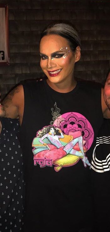 rajaasmiling's tweet image. Miss Raja living her best life in Provincetown