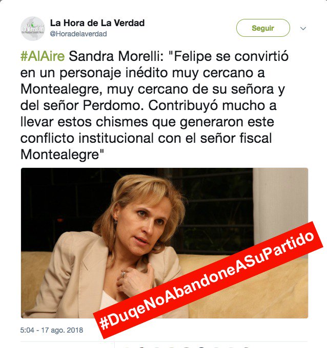 mcvlegal's tweet photo. #DuqueNoAbandoneASuPartido otra de las razomnes https://t.co/Vj6n0yt73w