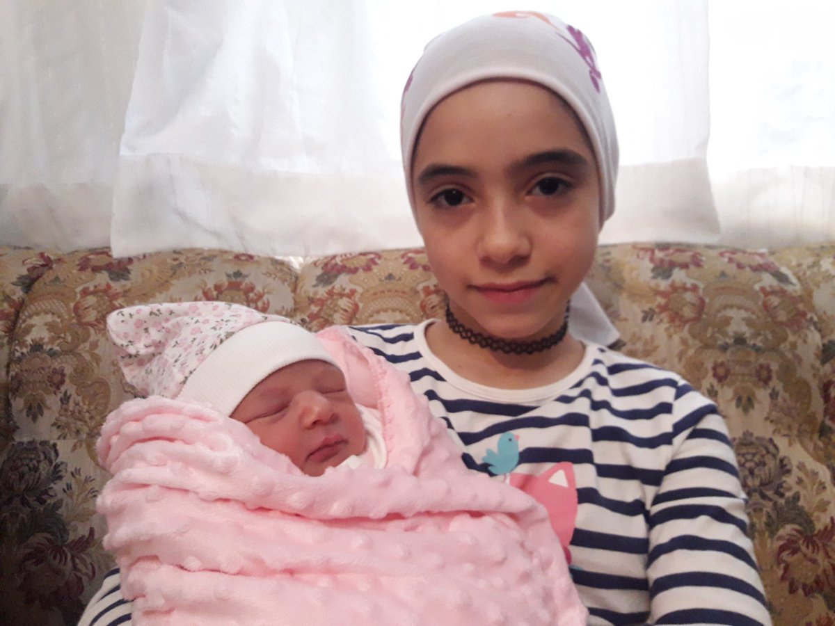 Noor_and_Alaa's tweet photo. We are so happy to see our newborn sister https://t.co/e5UX1IjS8J
