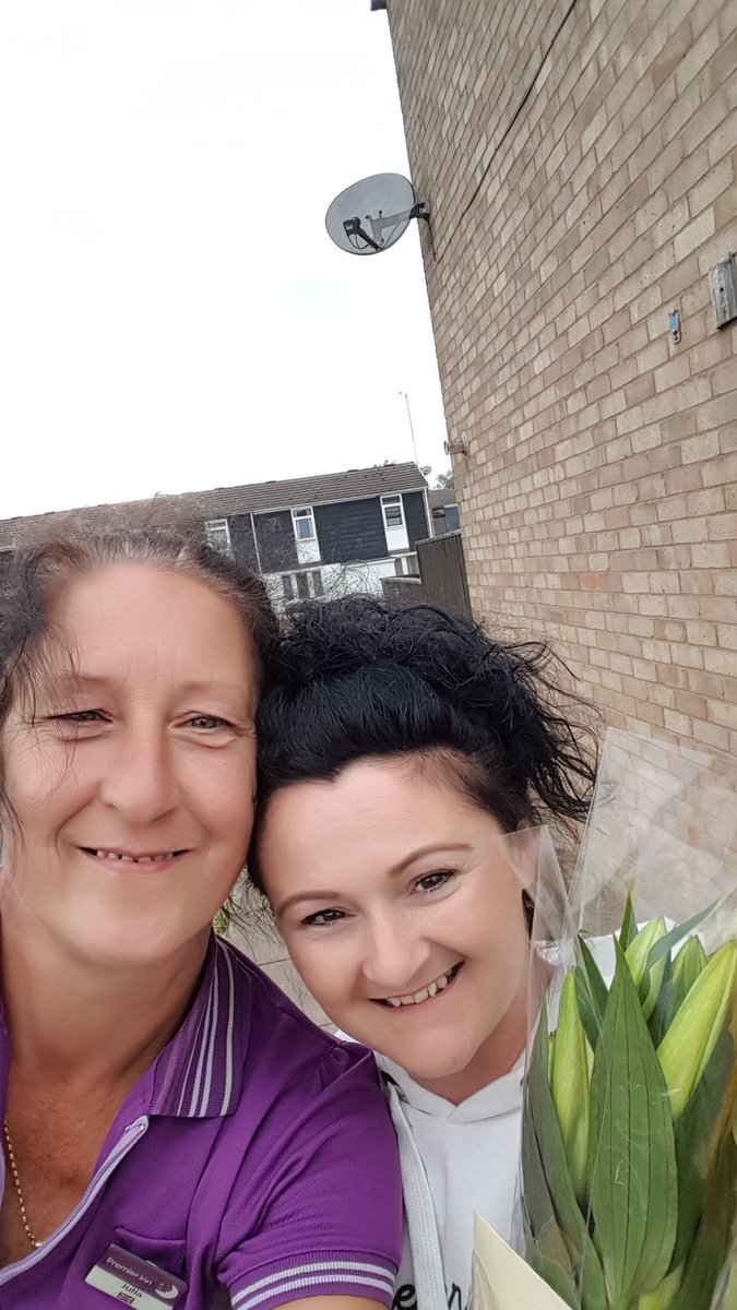 Poorly colleague needed a get well message from her team members...get well soon Michelle 😘